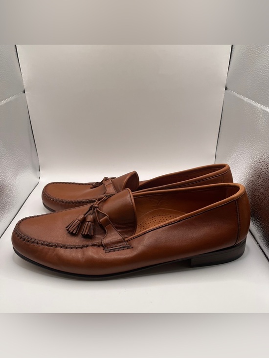 Allen Edmonds Urbino models crafted in Italy size 15 tassels loafers brown main image 6